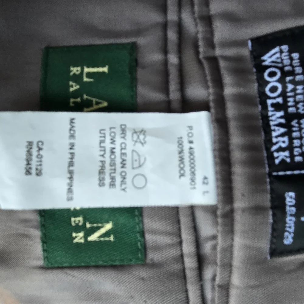 Lauren Ralph Lauren Dark Gray Blazer